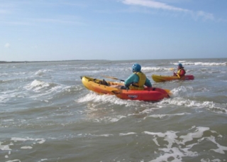 kayak de mer en Vendee